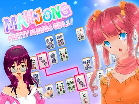 Play Mahjong Pretty Manga Girls - Free Online Puzzle